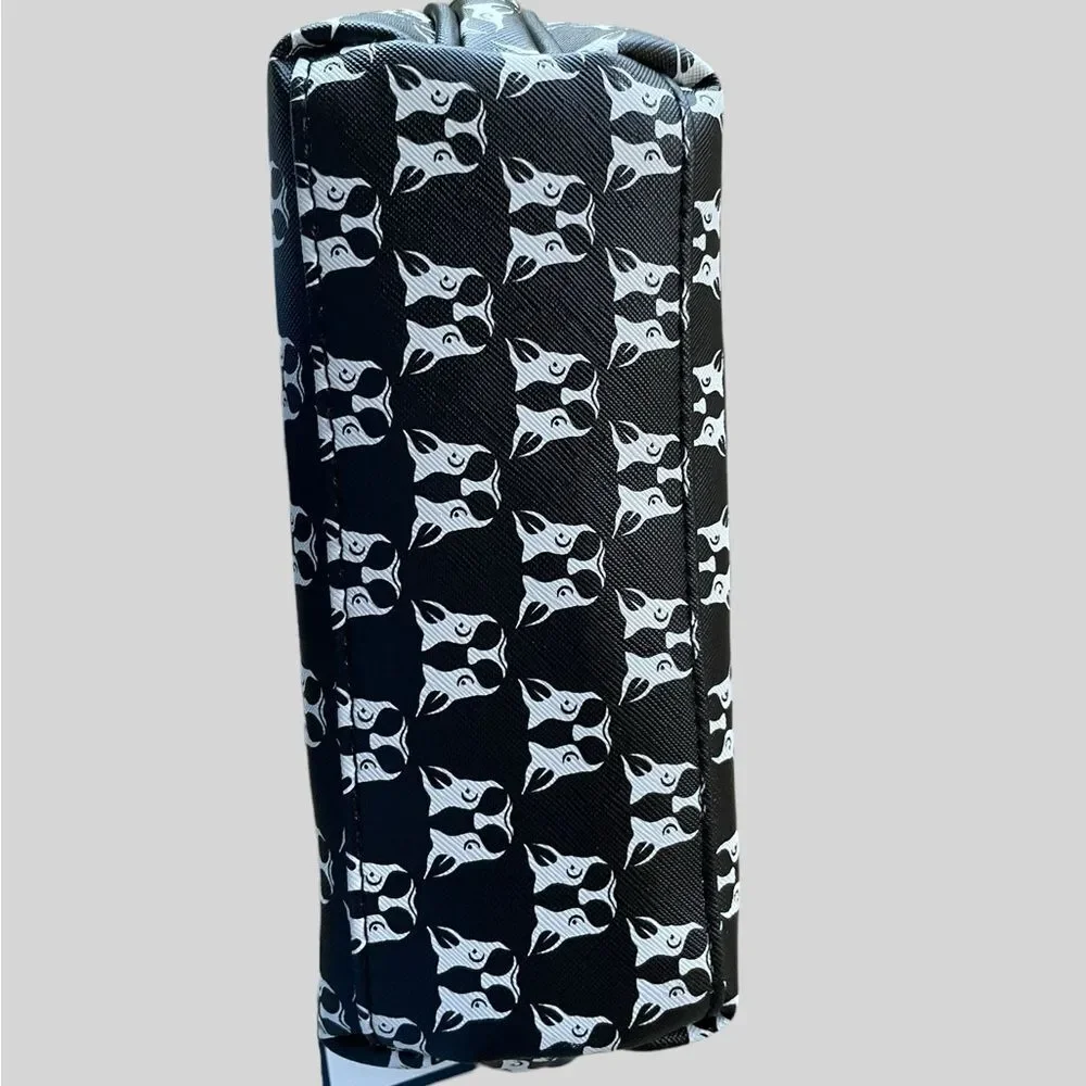 Dabney Lee French Bulldog Cosmetic Bag Makeup Travel Pouch NWT